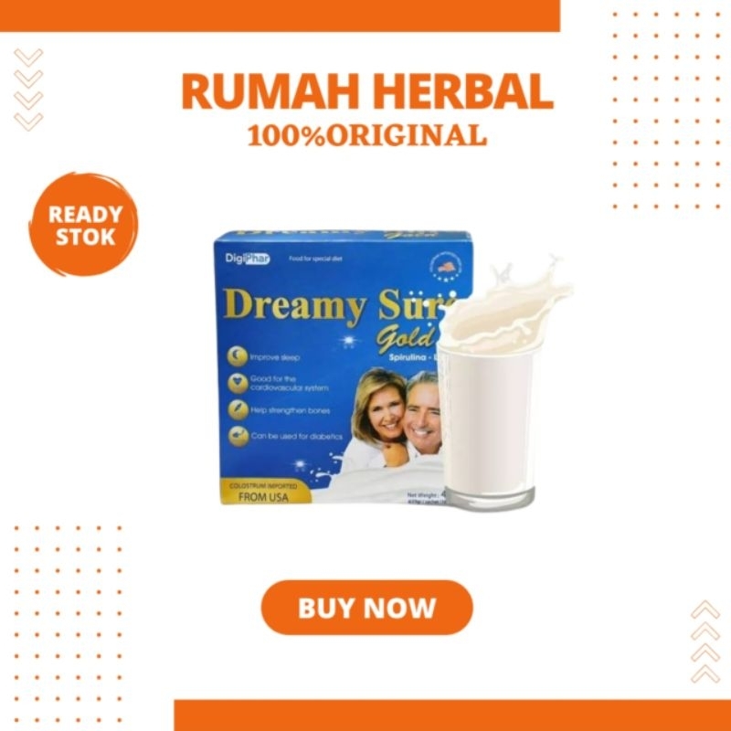 

Dreamy Sure Gold USA Susu Untuk Atasi Insomnia Dan Gangguan Tidur