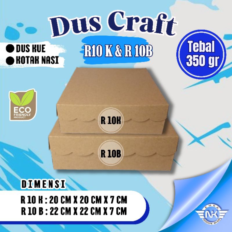 

Kotak Dus Kraft Coklat R10/Kotak Dus Nasi/Kotak Dus Catering/Harga Per 100 pcs