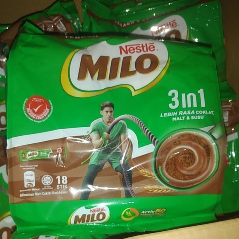 

Milo 3in1 Sashet 18stik