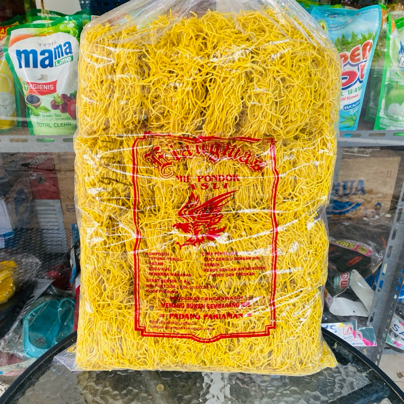 

Mie Kuning Asli Padang Kemasan 1000 gram