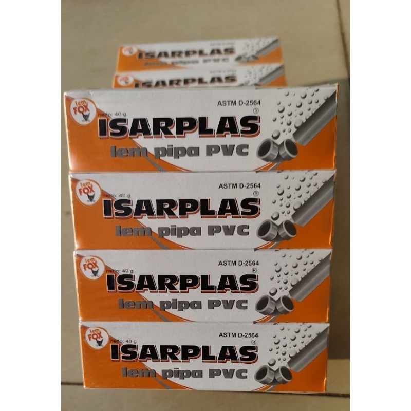 Isarplas lem pvc Tube/lem pipa/Fox/isarplas lem pipa 40Gr