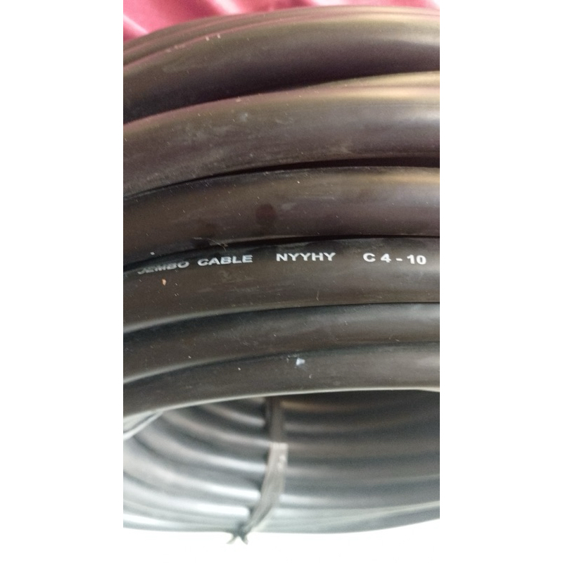 Kabel Serabut NYYHY 4X10 mm Jembo Meteran/Potongan