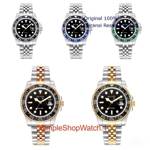 Original 100% Jam Tangan Pria Balmer 8133 B.8133 B-8133MC Kaca Sapphire Garansi Resmi 2 Tahun
