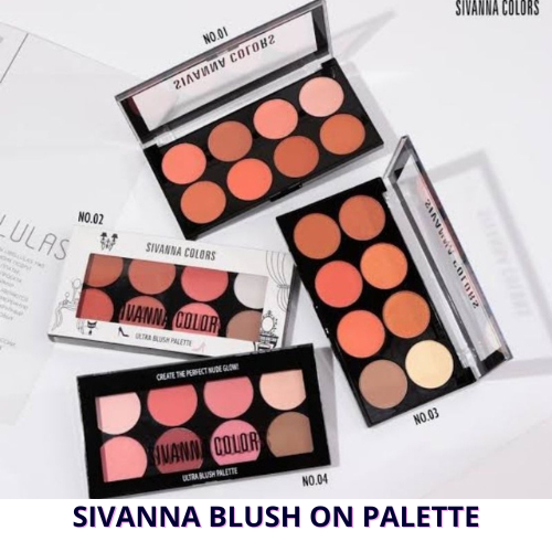 SIVANNA BLUSH ON PALETTE