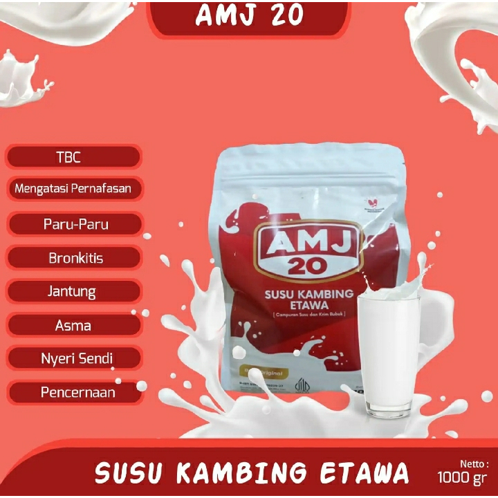 

SUSU BUBUK ETAWA AMJ20 1KG SOLUSI ATASI PARU,ASMA,TBC