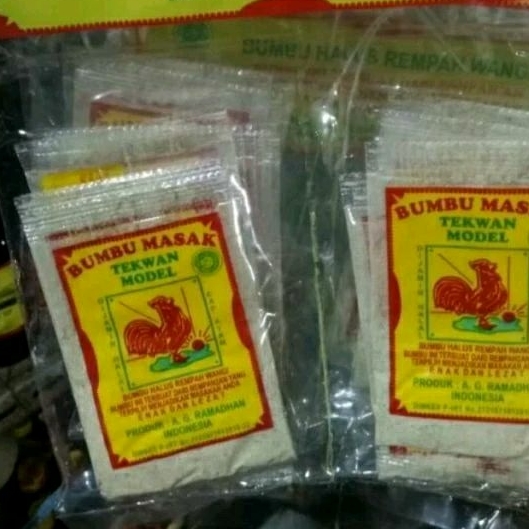 

Bumbu masak Tekwan dan Model Cap Ayam