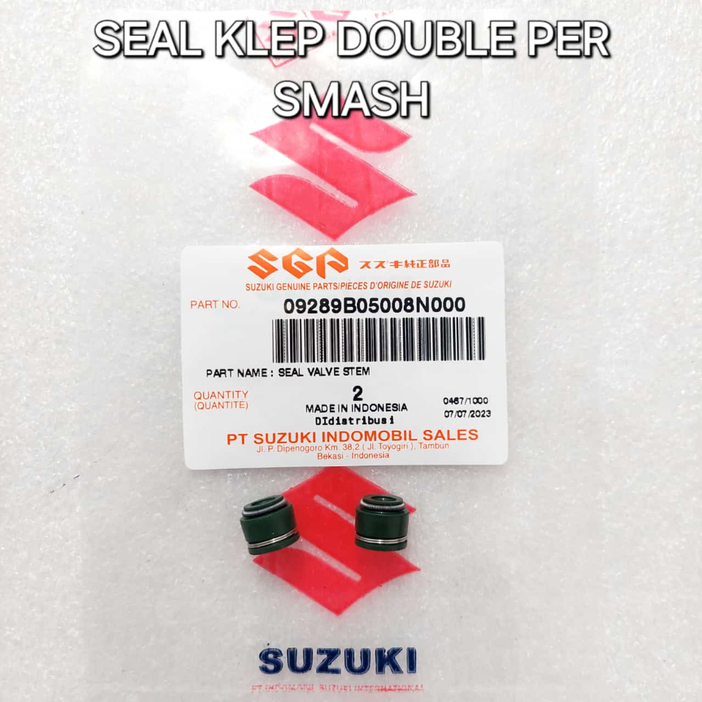 SET SEAL KLEP DOUBLE PER SMASH 09289B05008N000 ORIGINAL