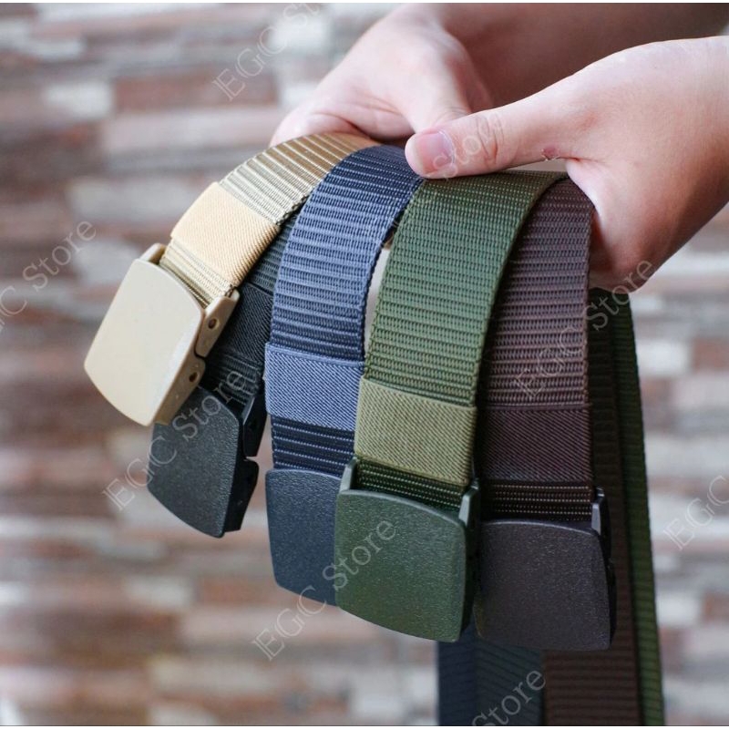 Ikat pinggang pria Kain Nylon Ikat pinggang Nylon