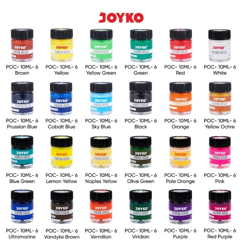 

poster color cat poster Joyko poc 10ml