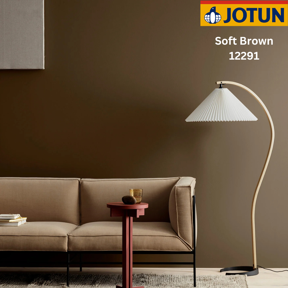 CAT TEMBOK INTERIOR JOTUN SERIES - SOFT BROWN 12291 (GALON)