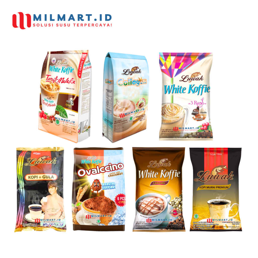 

KOPI LUWAK ISI SACHETS TARIK MELAKA/CARAMEL/MURNI PREMIUM/COLLAGEN/AVALCCINO/3 RASA