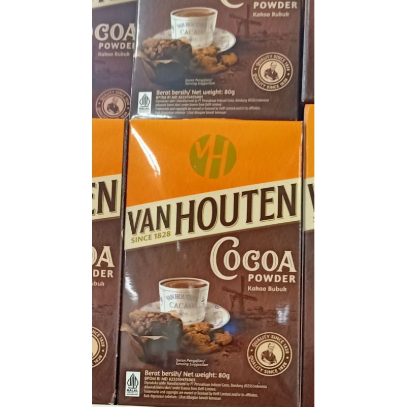 

Coklat Bubuk | Van Houten Cocoa Powder 40/80/165Gr