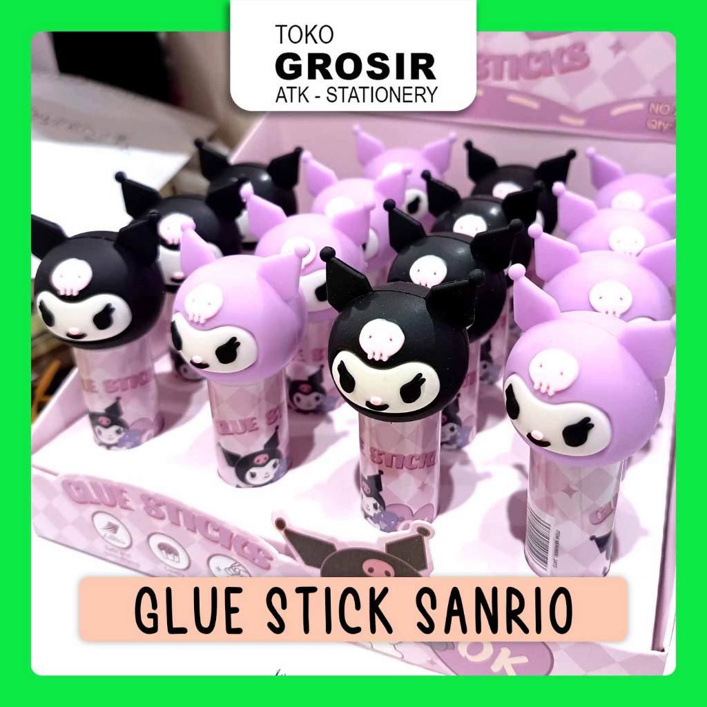 

LEM STICK ANAK 3D KUROMI GLUE STICK SANRIO KUROMI - 2412