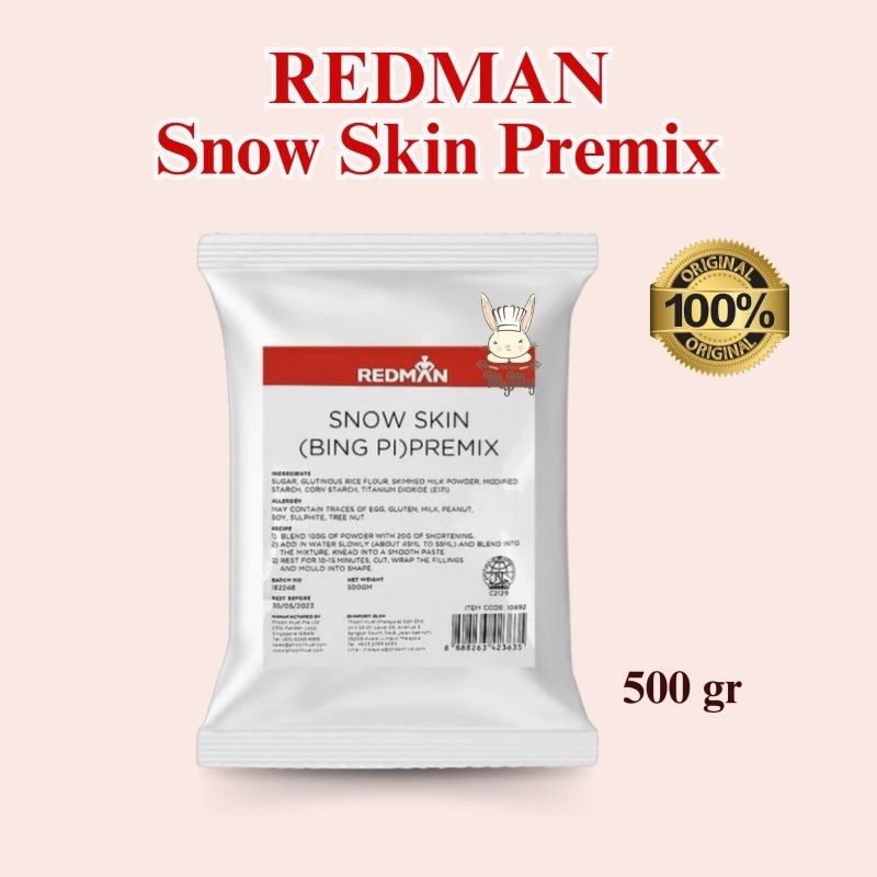 Redman Tepung Premix Snow Skin Mooncake