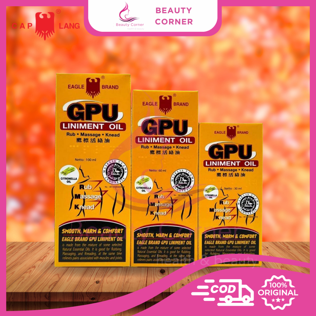 Cap Lang Minyak Urut GPU - Minyak Sereh