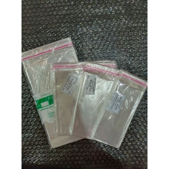 PLASTIK OPP 7x15 10x15 13x22 15x15 PLASTIK PEREKAT BENING