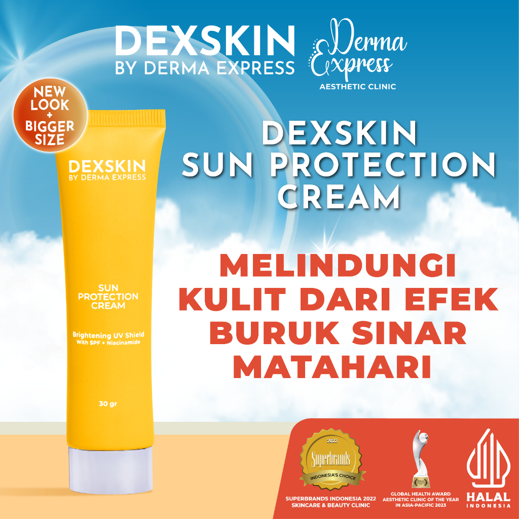Derma Express Sunscreen / Sun Protection Cream spf 30 ( Aesthetic Clinic of the year in Asia Pacific