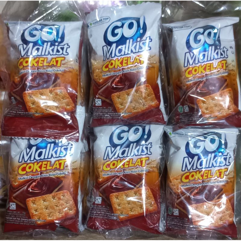 

Go Malkist Coklat 1 Pack Isi 20 Picis @10g