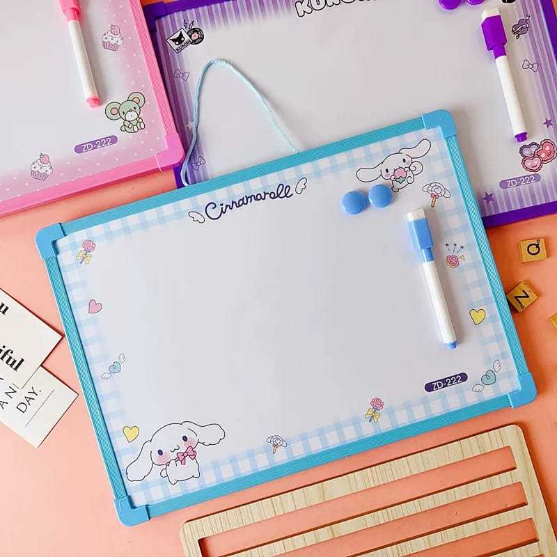 

White Board / Papan Tulis Gantung Huruf Abjad Karakter Sanrio