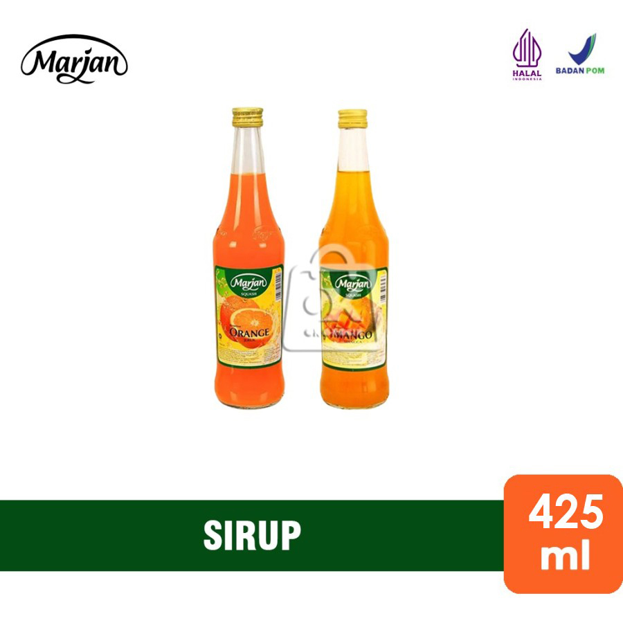 

Sirup Marjan Squash Aneka Rasa (Botol Kaca 425 ml)