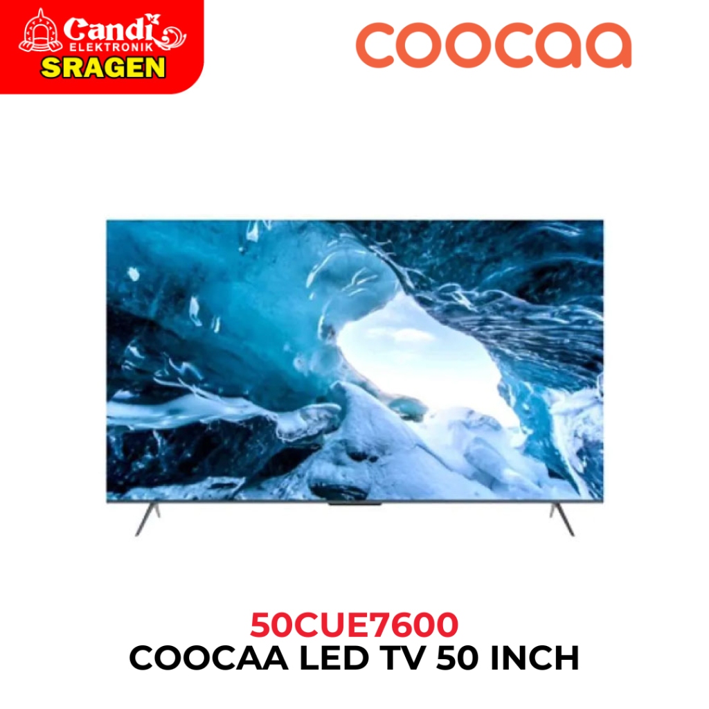 COOCAA Smart Google Digital 50 Inch 4K UHD TV - 50CUE7600