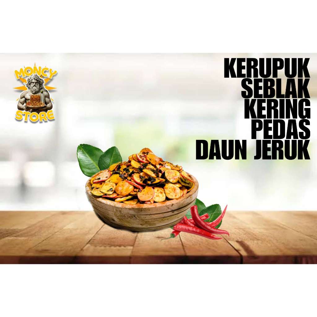 

Kerupuk Seblak Kering Pedas Daun Jeruk - 250gr, 500gr dan 1kg