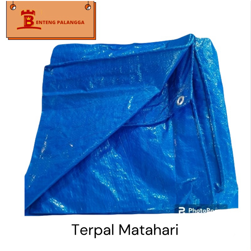 Terpal/ Tenda Matahari Biru/Coklat 2X3/3X4/4X5/4X6/5X6/5X7/6X8