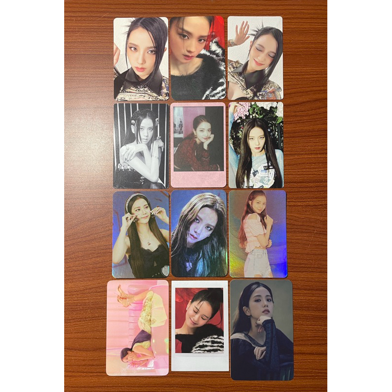 OFFICIAL PHOTOCARD PC JISOO BLACKPINK PART 2