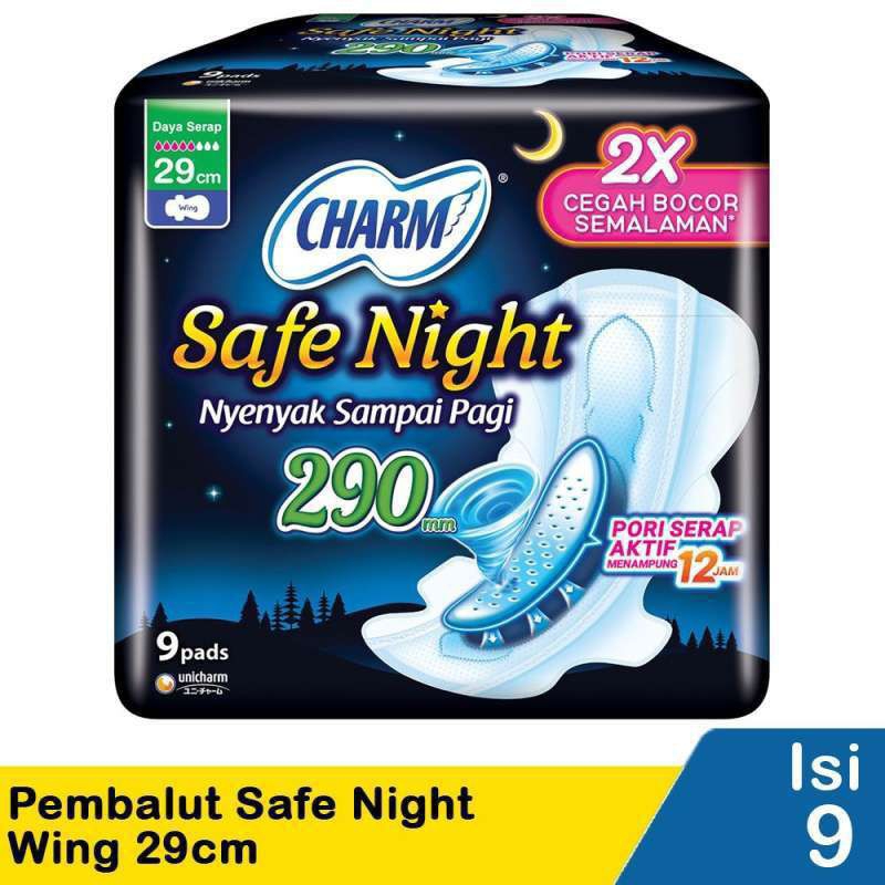 PEMBALUT CHARM SAFE NIGHT 290CM WING