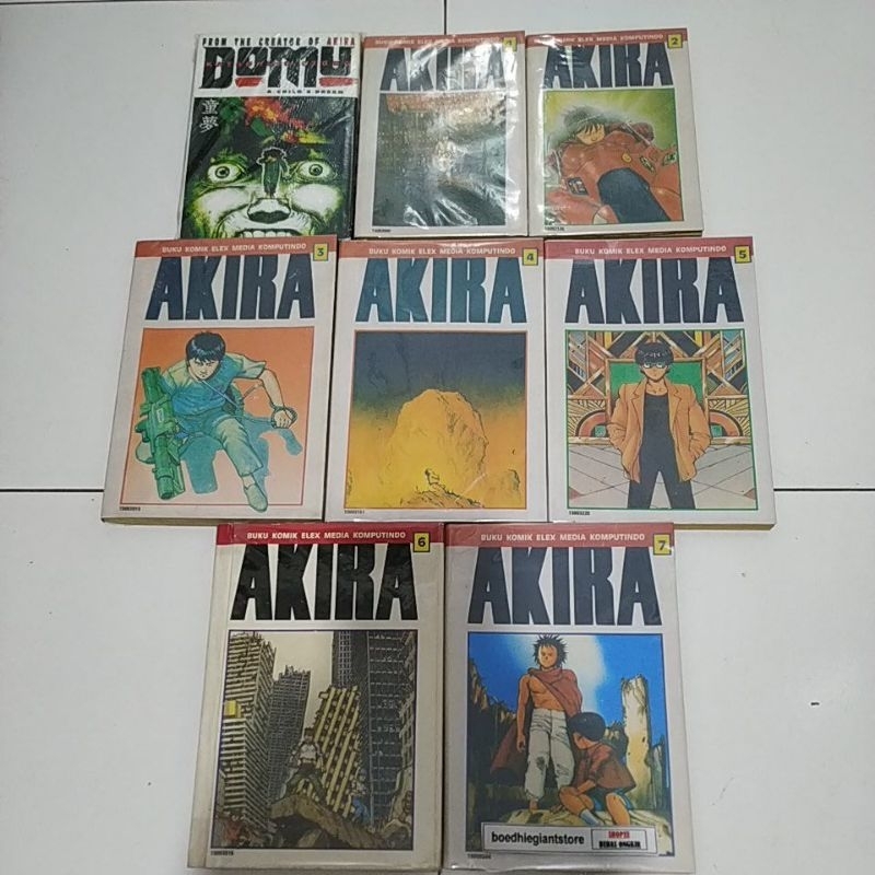 Komik Akira 1-7 + BONUS Domu, Paket Hemat, TS