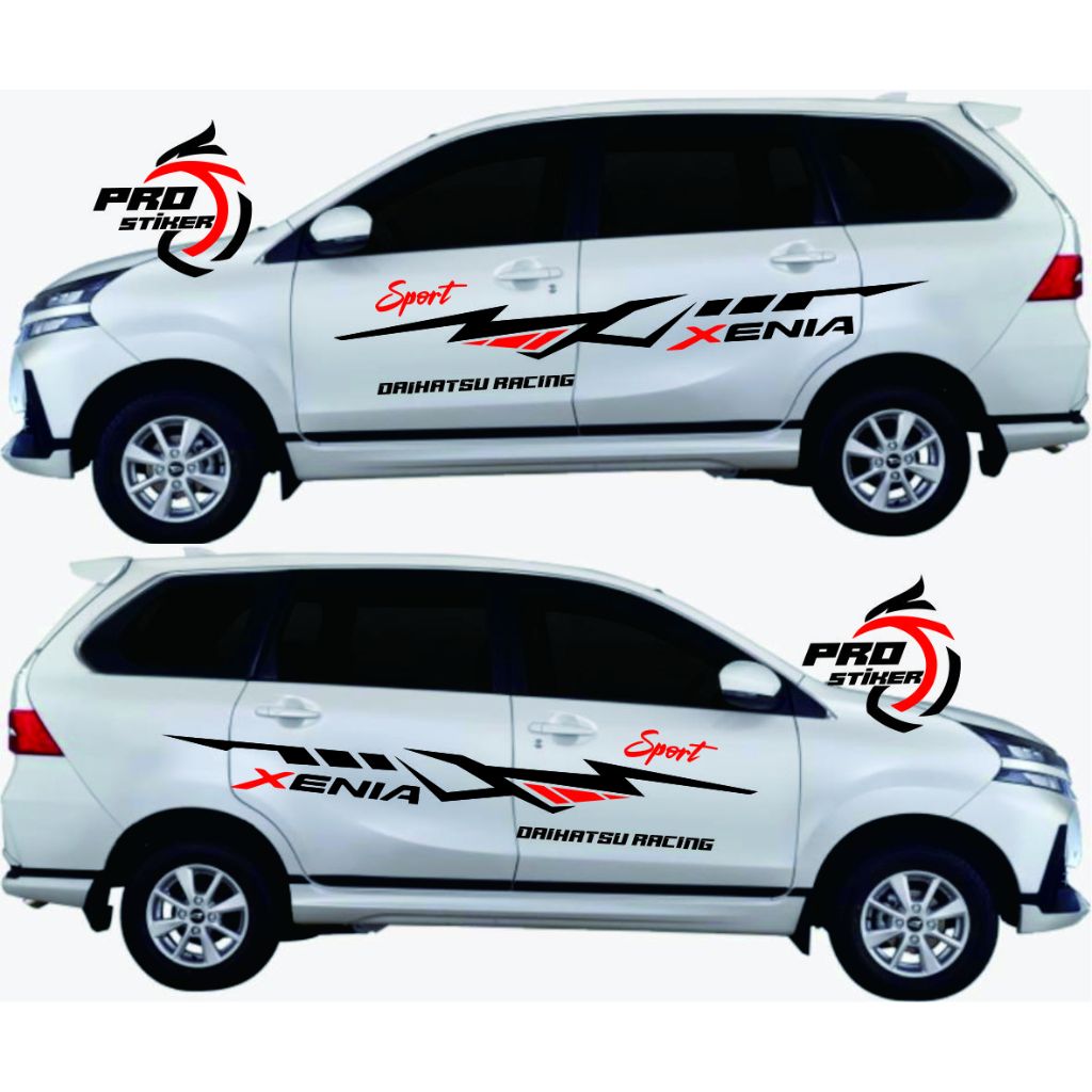 Striping cutting sticker mobil xenia stiker list mobil daihatsu xenia