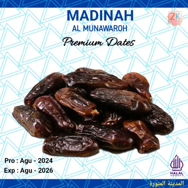 

Kurma Madinah Super Al Munawaroh 500gr Premium