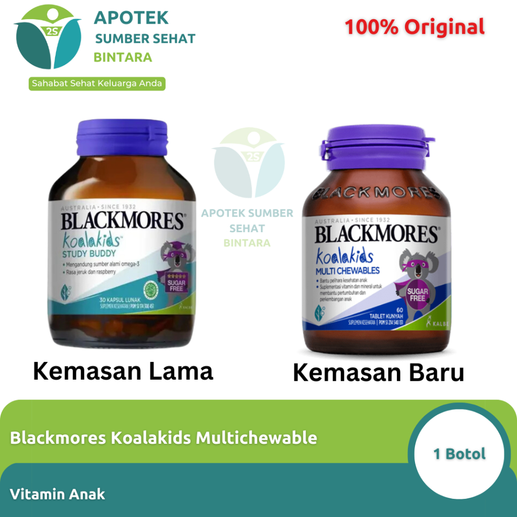 Blackmores Study Buddy Vitamin Otak Anak