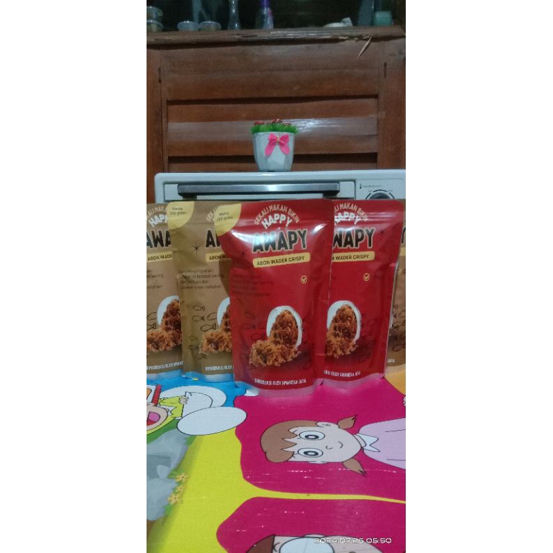 

AWAPY (Abon Wader Crispy)