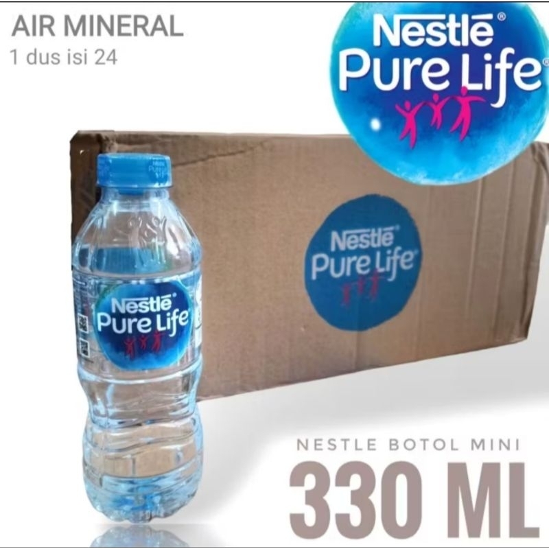 

Nestle pure life 330mL 1 dus