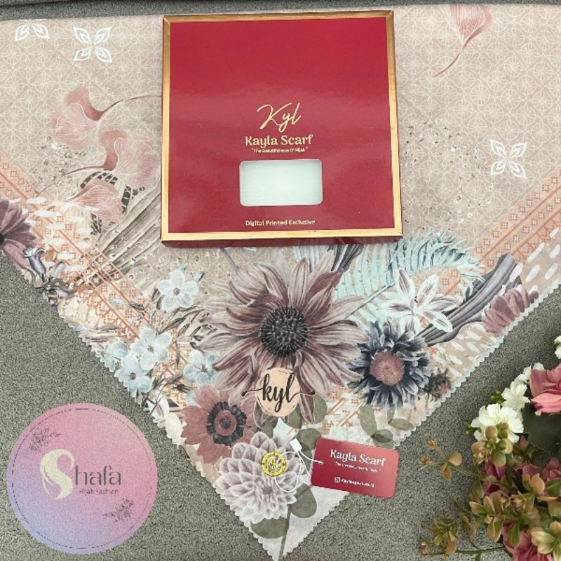 Hijab Kayla Scarf Original Premium + Box