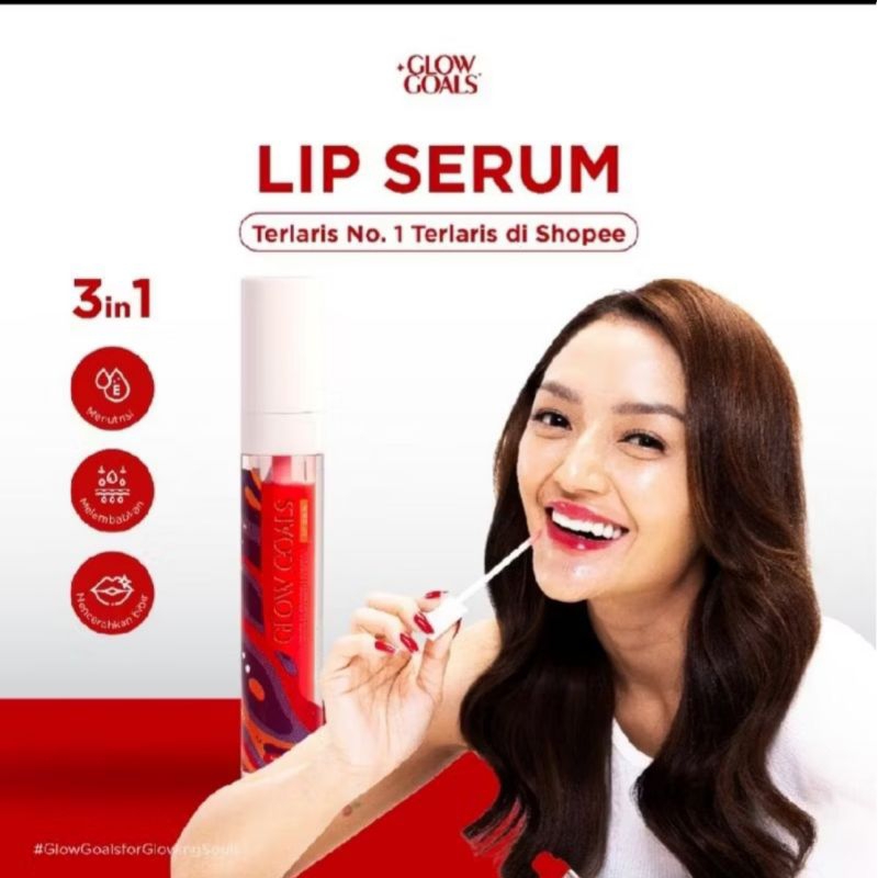 LIP SERUM | GLOW GOALS | SKINCARE l 100% ORI