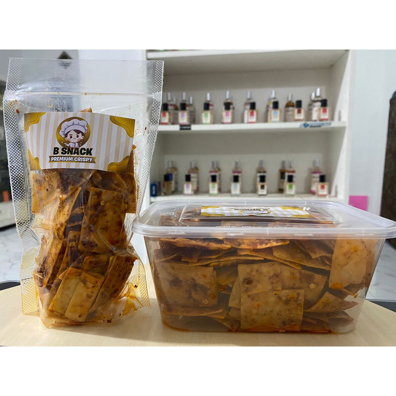 

Keripik crispy premium 1/2 kg 500 gram