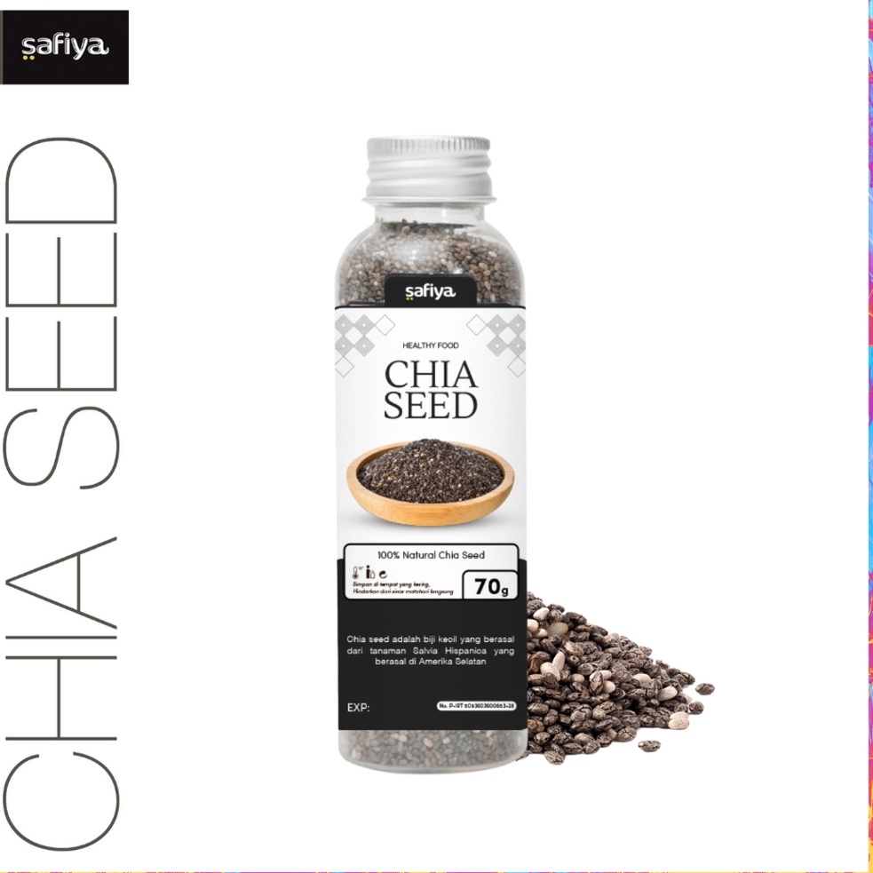 

BUNDLE SPESIAL Safiya Chia Seed Organik 7 Gram Botol Chiaseed