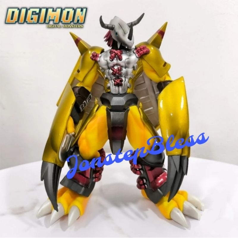 WarGreymon Digimon Metalik Action Figure