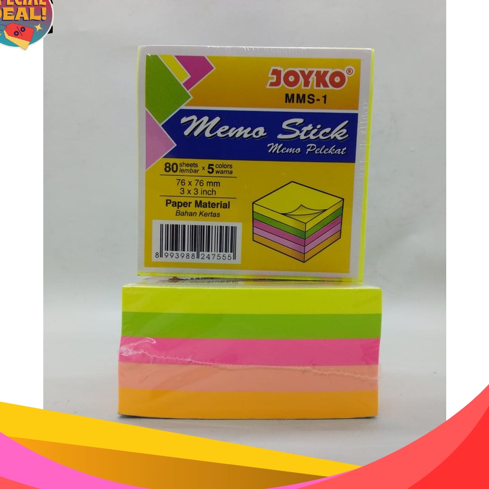 

FESTIVAL DISKON Memo Stick sedang Memo Pelekat Sticky notes sedang MMS1