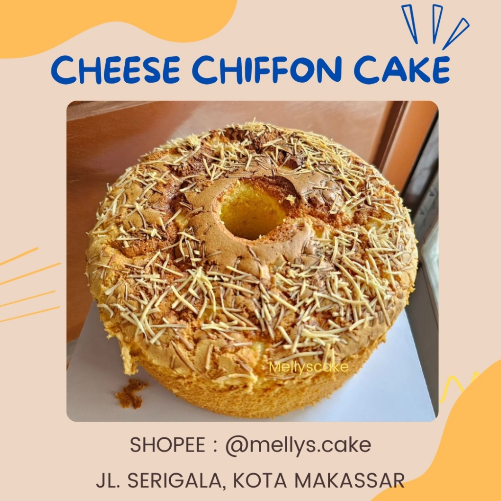 

Cheese Chiffon Cake - chiffon keju