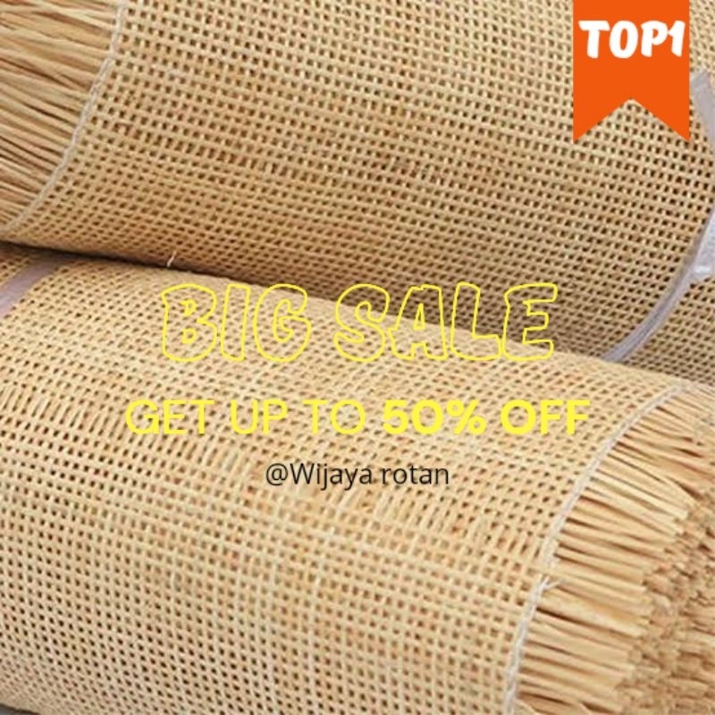 ANYAMAN ROTAN ROLL 15 METER SEQUARE