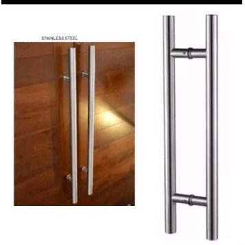 Pull Handle Pipa as 30x45 CM - Tarikan Pintu H AS 30 x 45cm - Tarikan kaca Pipa AS 30x45cm