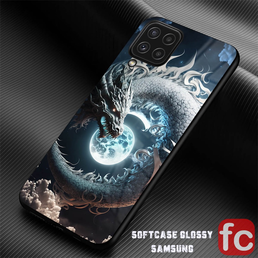 [FR63] Softcase Kaca Samsung M33 M53 A12 M12 A22 M22 M32 4G Case Silikon Mika Silicon Cover Kilau Ka