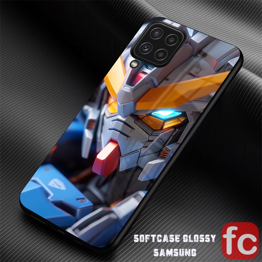 [FR83] Softcase Kaca Samsung M33 M53 A12 M12 A22 M22 M32 4G Case Silikon Mika Silicon Cover Kilau Ka