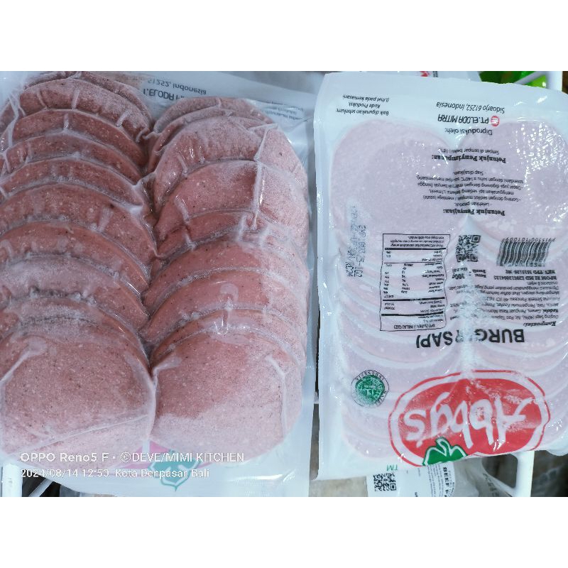 

Abby's Burger Sapi 20pcs