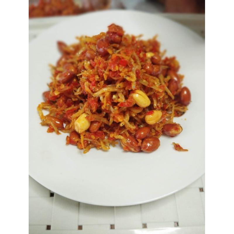 

Teri Kacang Pedas Kriuk