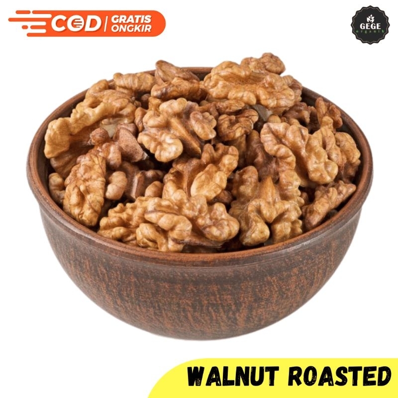 

100 gram Kacang Walnut Panggang Roasted Walnut Walnuts