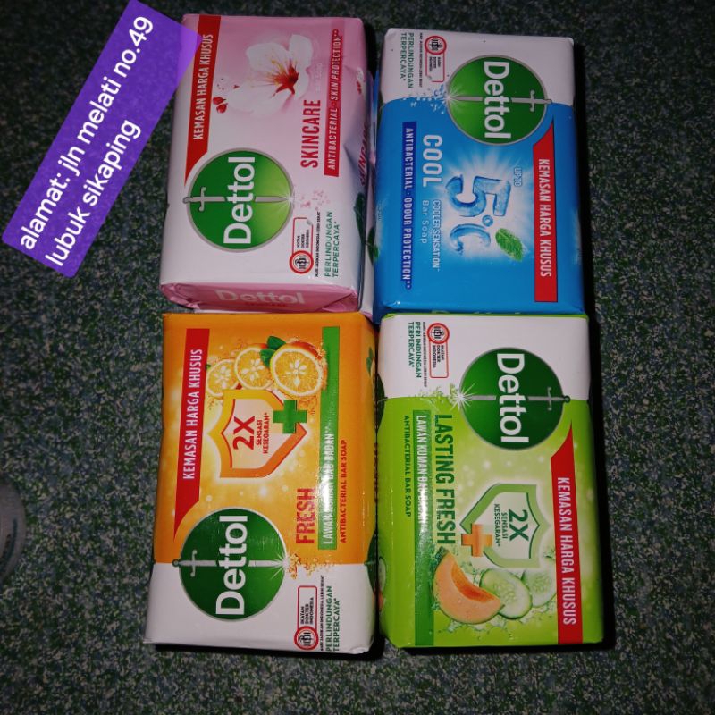 sabun mandi dettol